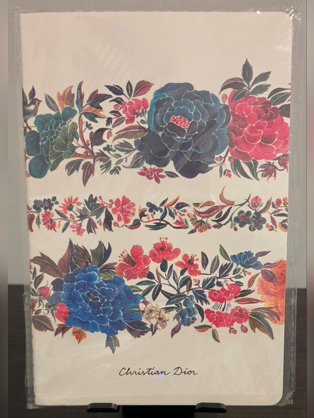 Christian Dior Floral Notebook Journal NWT Gift Set Stationery